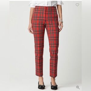 J. Crew Winnie Plaid Pants